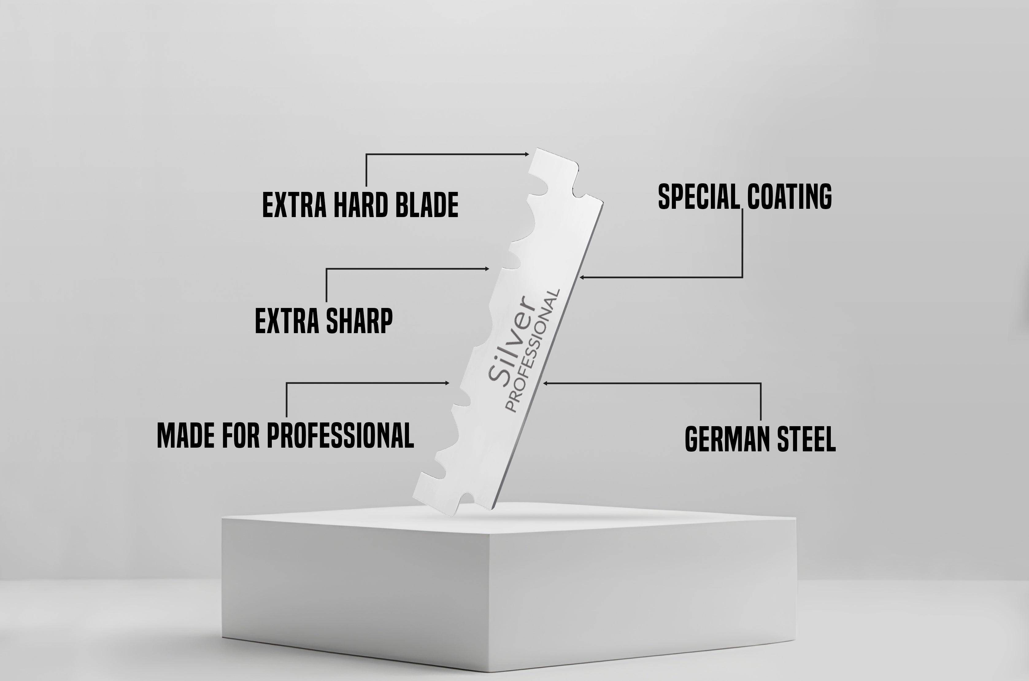 Silver — однолезные лезвия бритвы — 100 штук